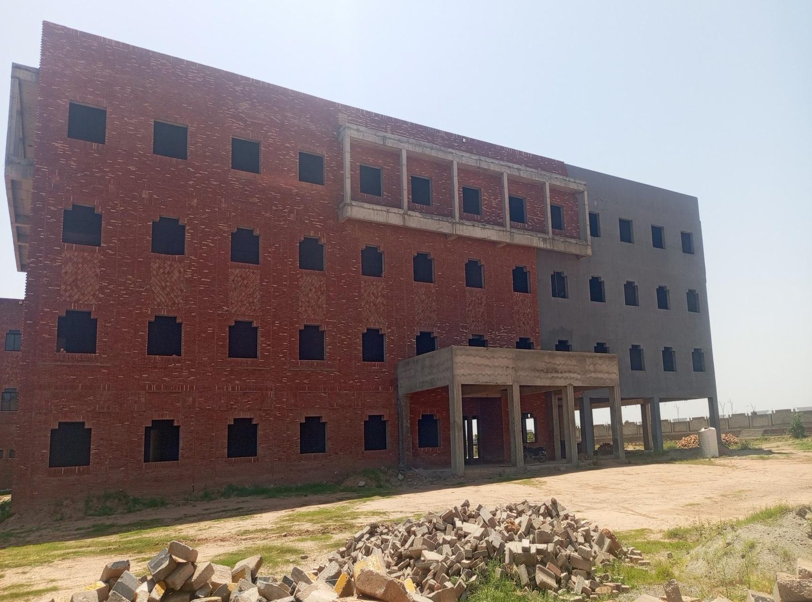 Forces School Girls Campus — Institutional construction project by DevPro in Blue World City, 11,500 sft